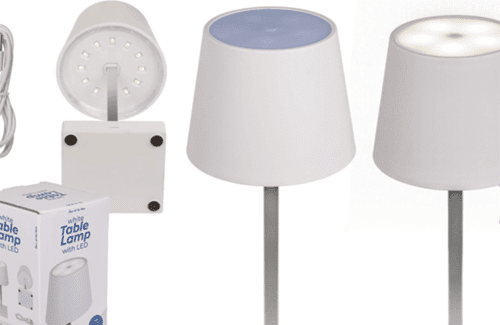 Tafellamp led - Grijs