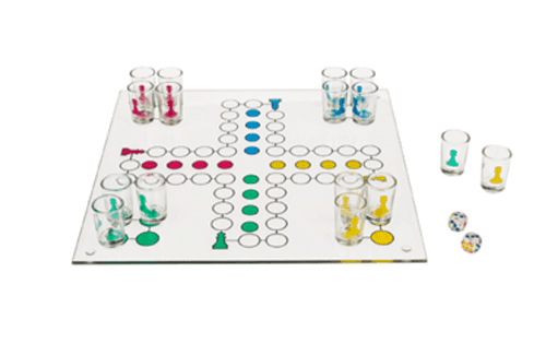 Ludo drankspel met shotglaasjes - Afbeelding 2