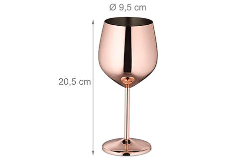 Wijnglas Roségoud - Afbeelding 2