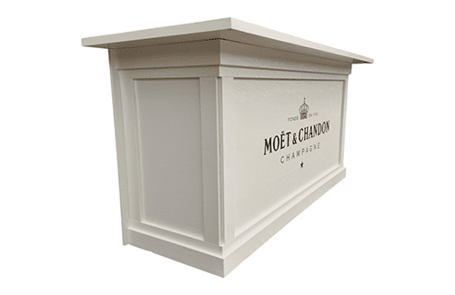 Bar Ibiza - 250cm - Strak met logo - Afbeelding 2