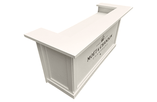 Bar Ibiza - 250cm - Strak met logo - Afbeelding 3