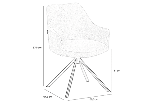 Stoel Pepijn - Afbeelding 7