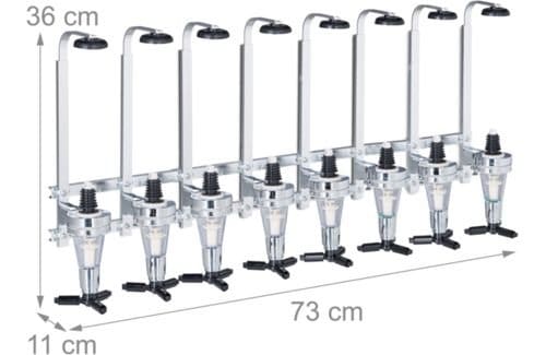 Drankdispenser 8 flessen - Afbeelding 3